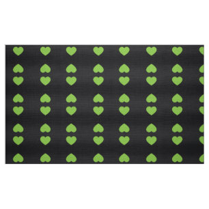 Green heart fabric