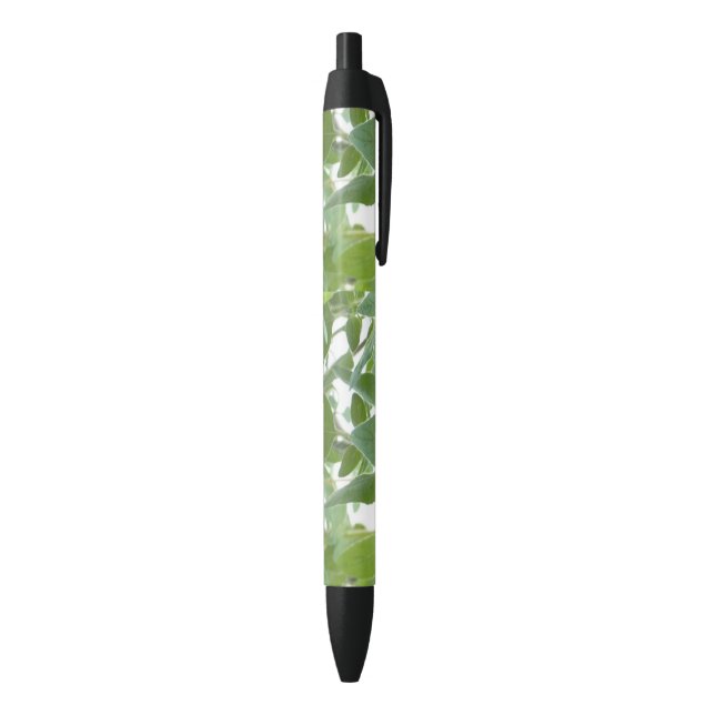 Green Herb Plant Custom Pen (Bottom (Vertical))