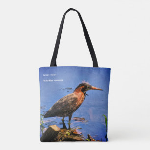 Green Heron (Butorides virescens) Tote Bag