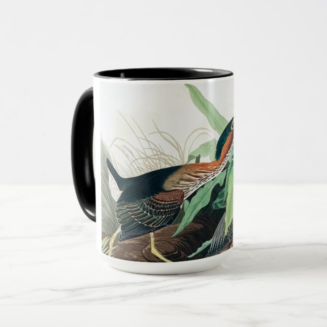 Green Heron by John James Audubon Mug (Front Left)