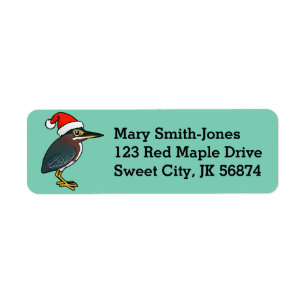Green Heron Santa
