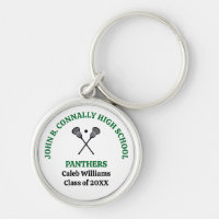 Green High School Lacrosse Team Personalised