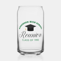 Green High School Reunion Party Custom Alumni