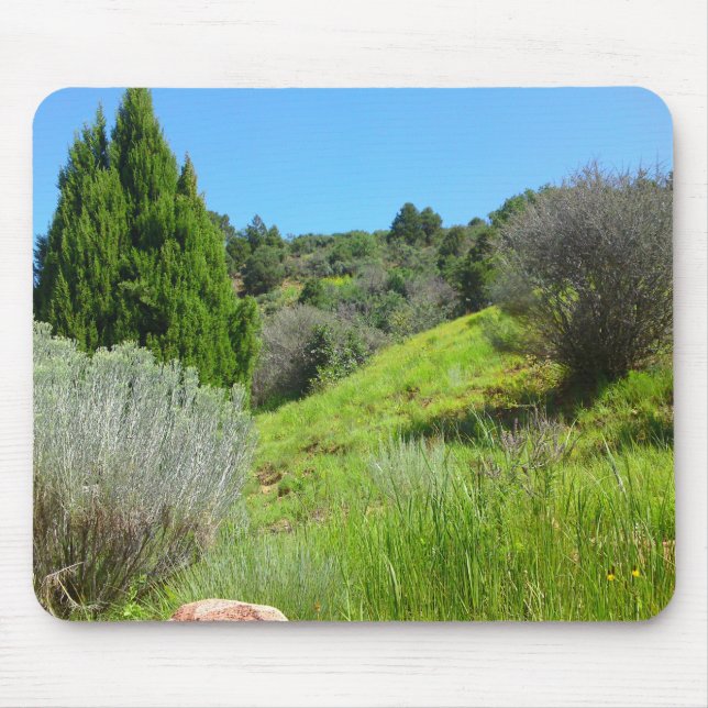 Green Hill Mouse pad (Front)