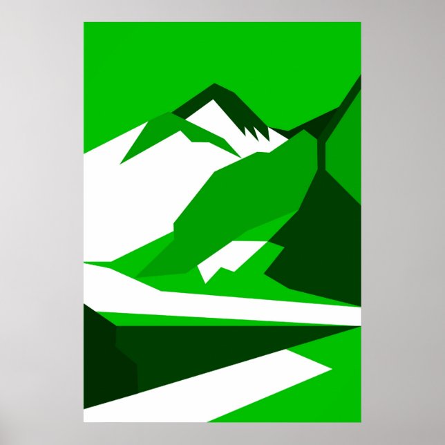 Green Himalaya Poster (Front)