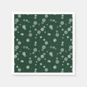 Green Holiday Napkin