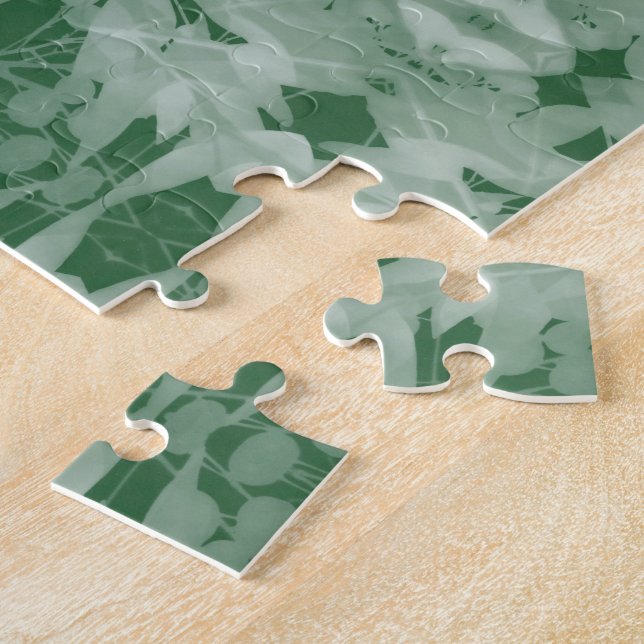 Green Holiday Sweater Chiltepin Puzzle (Side)