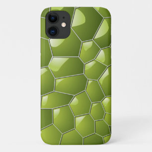 Green Honeycombs iPhone 11 Case