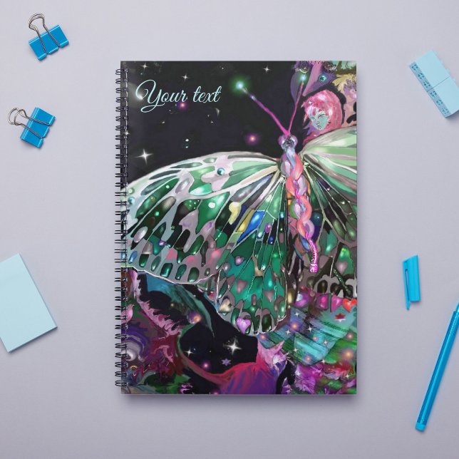 Green Hope Butterfly Notebook (Creator Uploaded)
