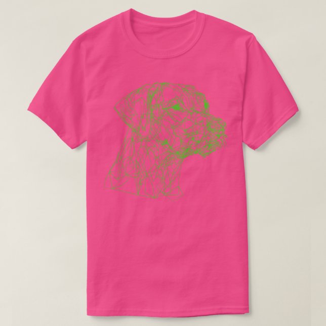 Green Hound T-Shirt (Design Front)