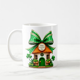 Green house coffee mug
