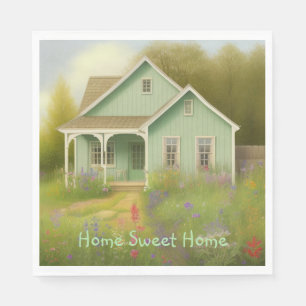 Green House Housewarming Napkin