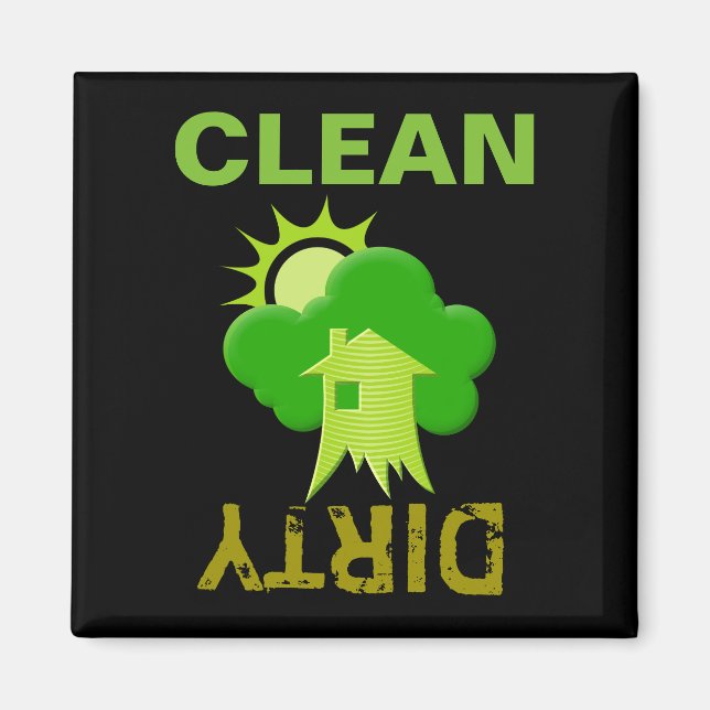 Green House Magnet (Front)