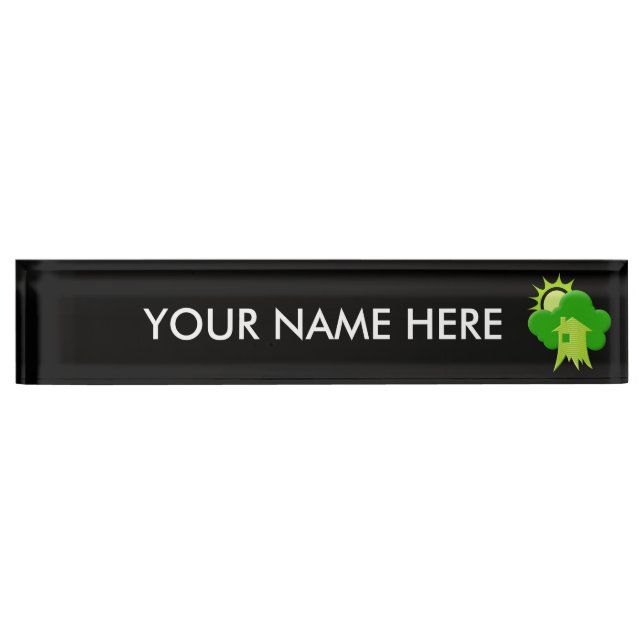 Green House Nameplate (Front)