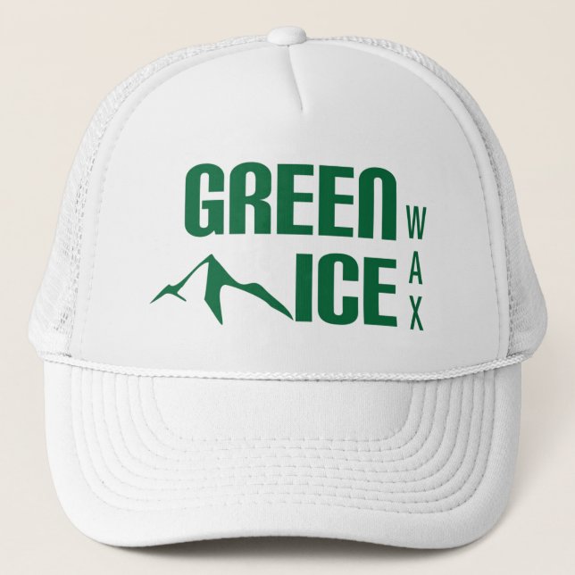 Green Ice Wax Trucker Hat (Front)