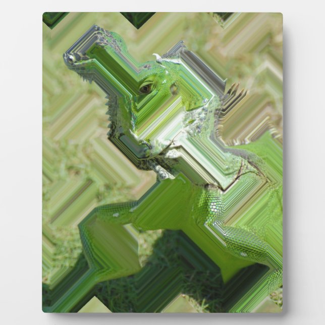 Green Iguana Plaque (Front)