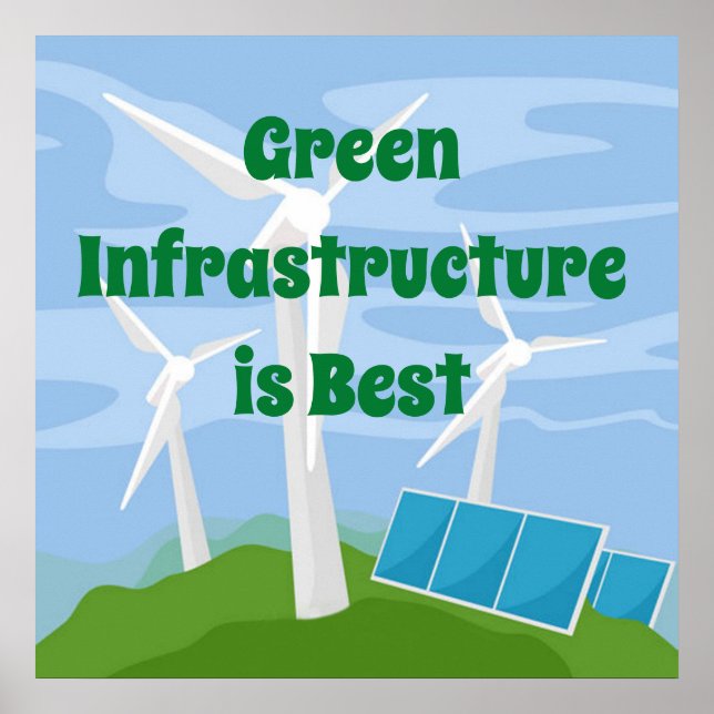 Green Infrastructure is Best Poster (Front)