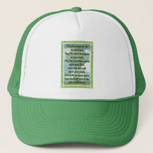 Green Irish Blessing Trucker Hat