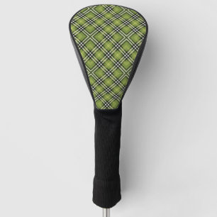 Green Irish Plaid Pattern Golf Head Cover