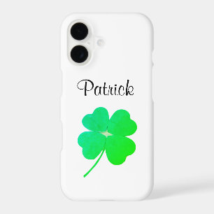 Green Irish Shamrock St. Patrick's Day Phone Case