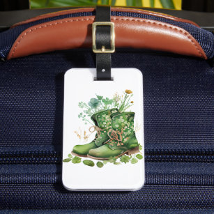 Luggage labels boots shop