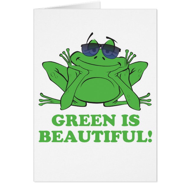 Green is Beautiful (Front)
