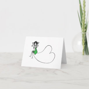 Green is Good: GREEN, Loreen Loves Thank You Card