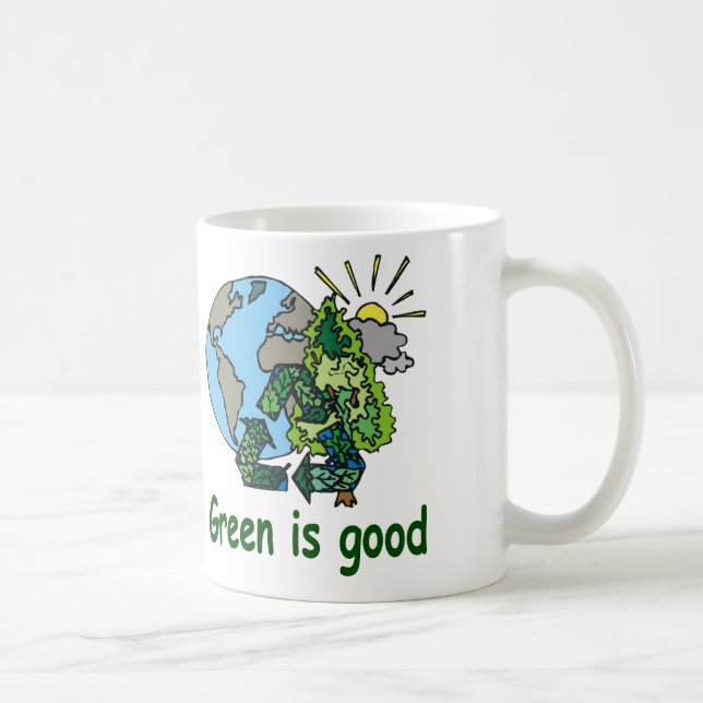 Green is Good Mug (Right)