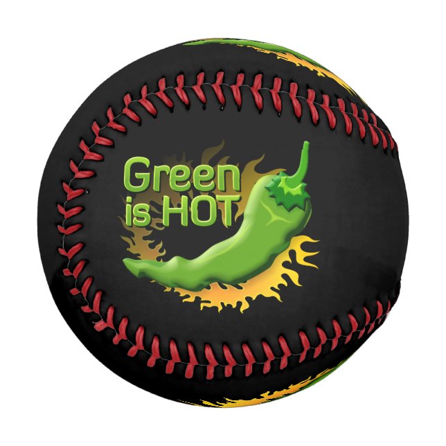 Green is HOT Baseball (Back Right)