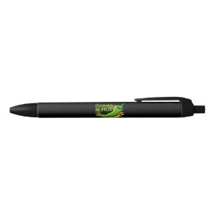 Green is HOT Black Ink Pen