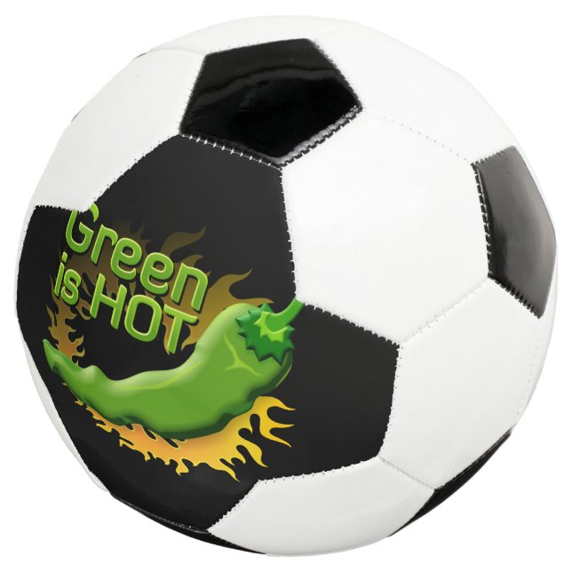 Green is HOT Football (Three Quarter)