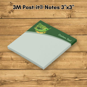 Green is HOT Post-it Notes