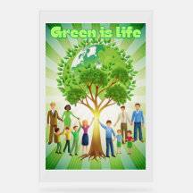 Green is Life Poster
