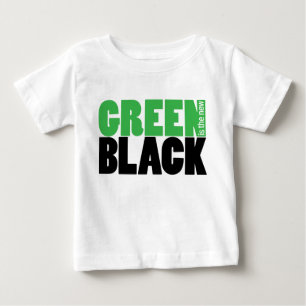 Green is the new black cute infant t-shirt