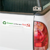 Green is the new Red Bumper Sticker (On Truck)