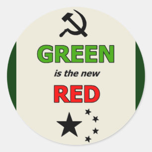 Green is the new Red sticker