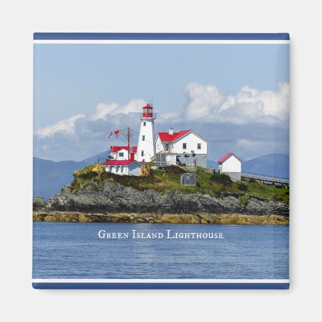 Green Island Lighthouse, England Magnet (Front)