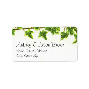 Green Ivy - Address Labels