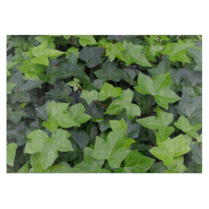 Green Ivy Botanical Print Cutting Board