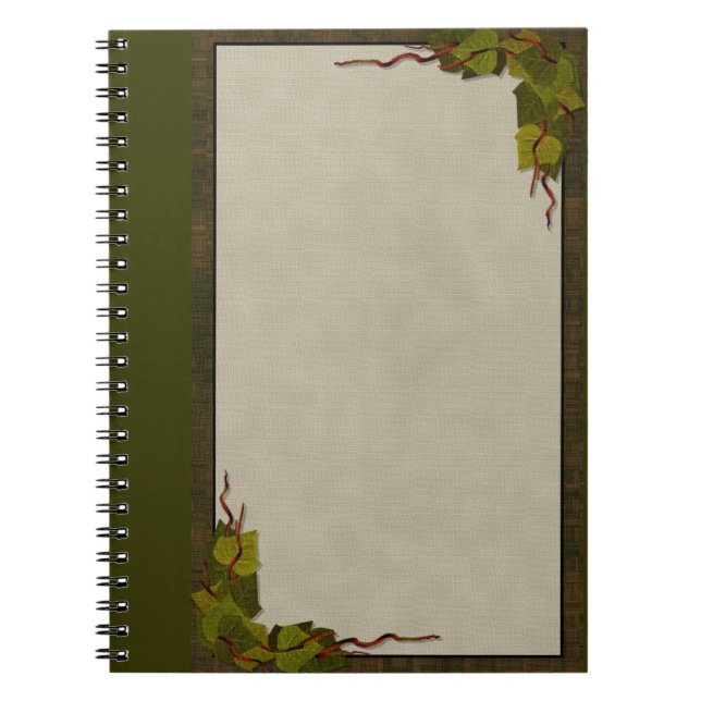 Green Ivy Notebook (Front)