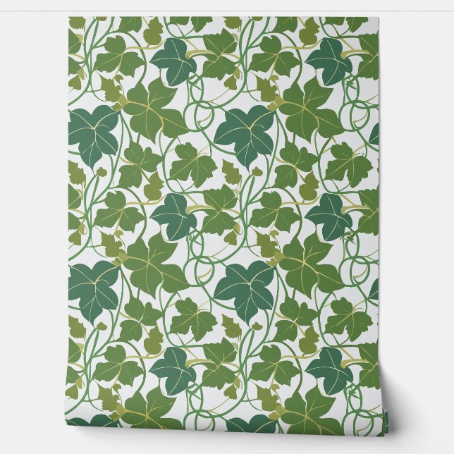 Green Ivy Wallpaper (Unrolling)