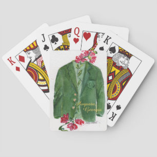 Green Jacket Playing Cards