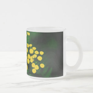 Green Jacket With Golden Buttons Frosted Glass Coffee Mug