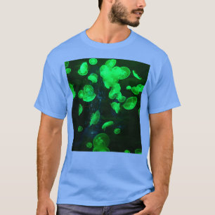 Green Jellyfish In An Aquarium T-Shirt