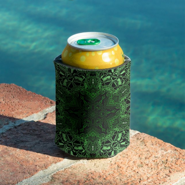 Green Kaleidoscope Can Cooler (In Situ Pool)