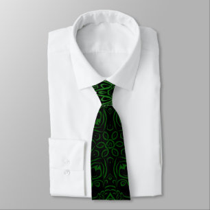 Green Kaleidoscope Tie