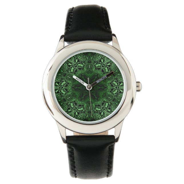 Green Kaleidoscope Watch (Front)