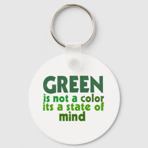 Green Key Ring