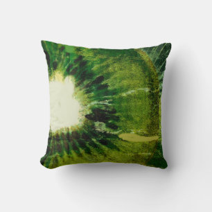 Green Kiwi Tie Dye Cushion