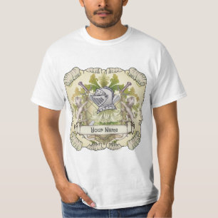 Green Knight Family Crest Surname t-shirt